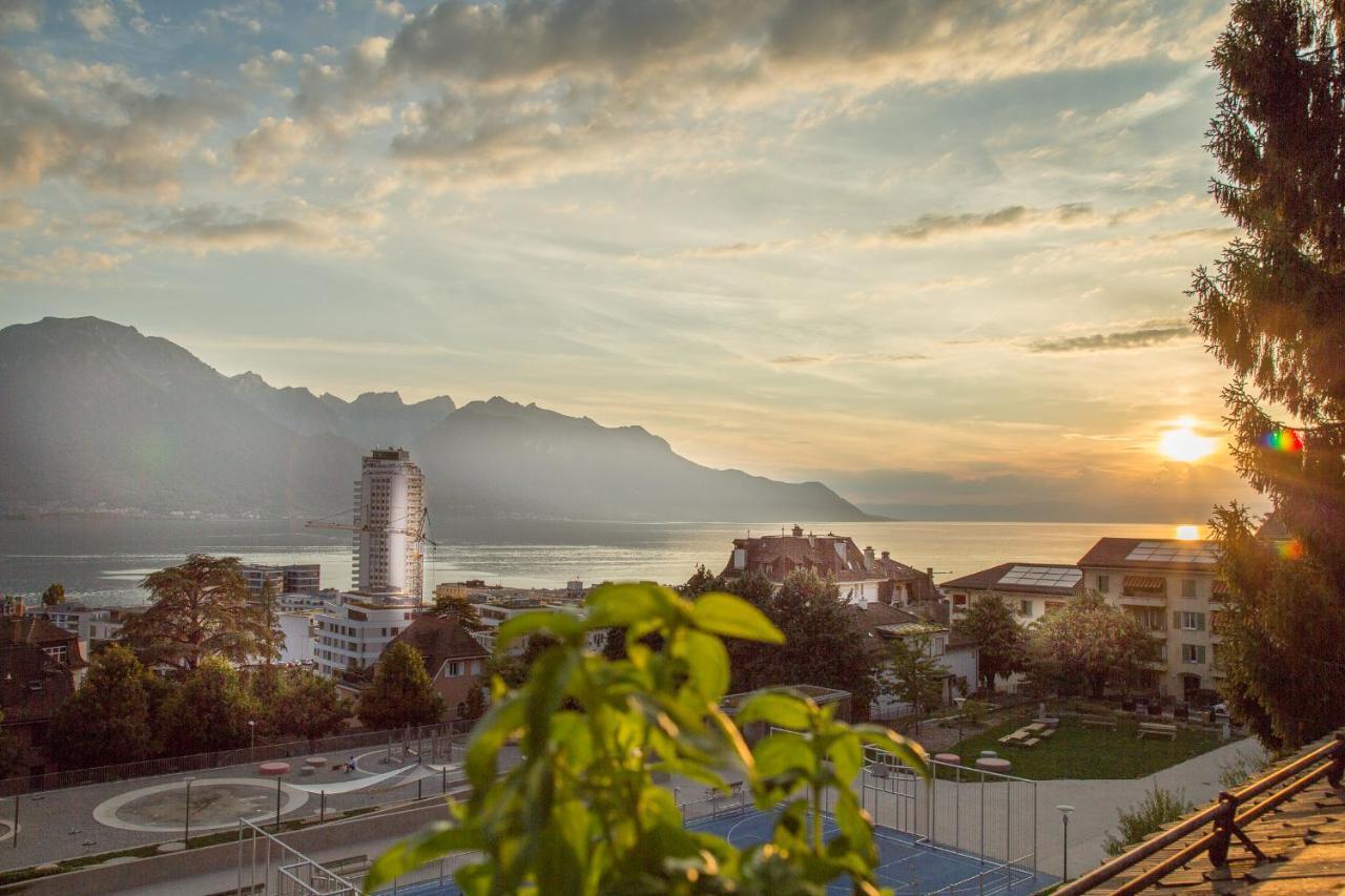 Les Amandiers Lägenhet Montreux Exteriör bild