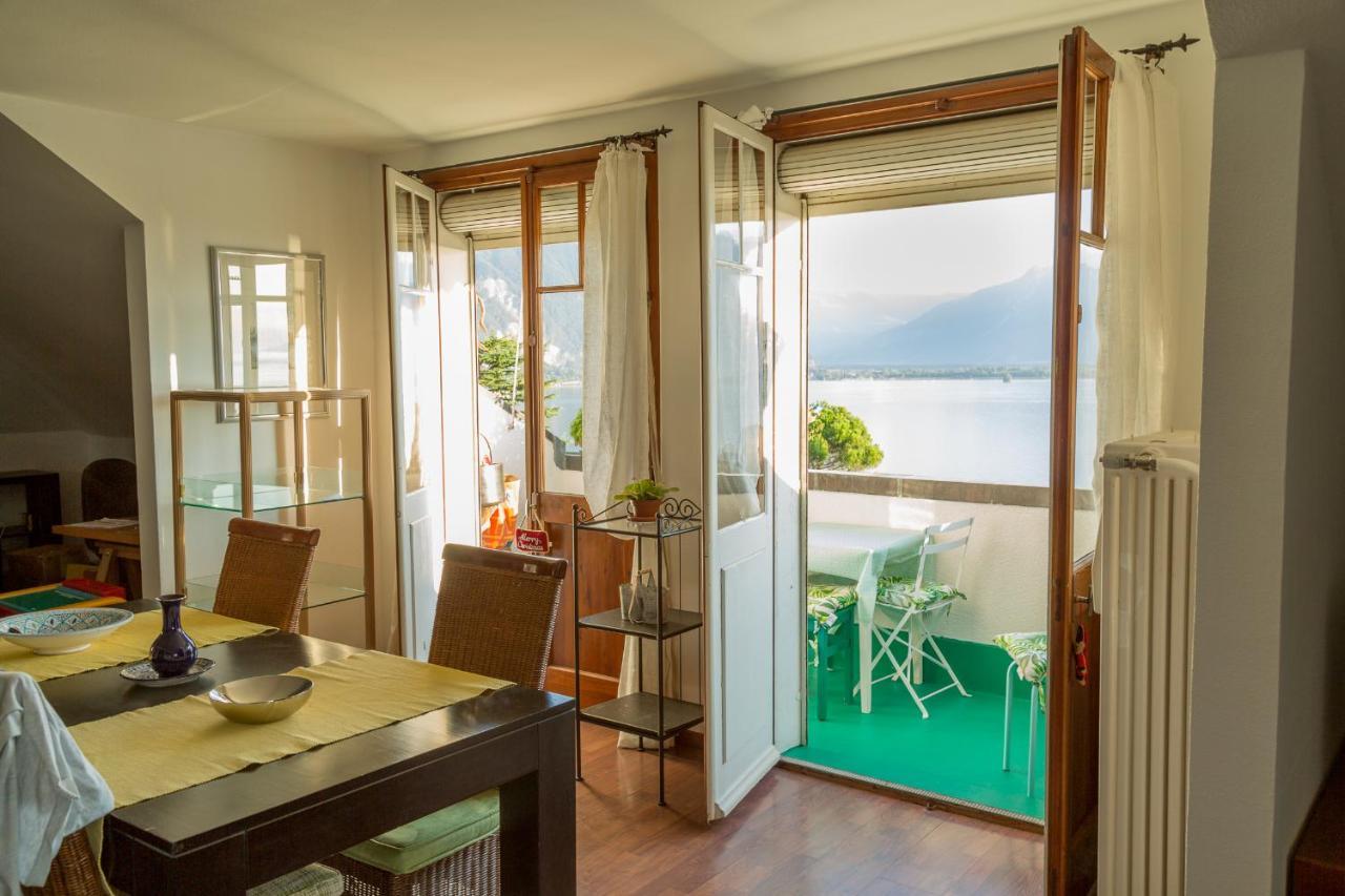 Les Amandiers Lägenhet Montreux Exteriör bild