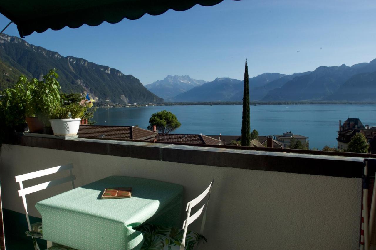 Les Amandiers Lägenhet Montreux Exteriör bild